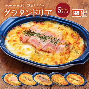 [NANKYU SELECT ] 惣菜 ヤヨイのグラタンドリア巣ごもり5食セット/冷凍食品/エビグラタン/エビドリア/女子会/レンチン