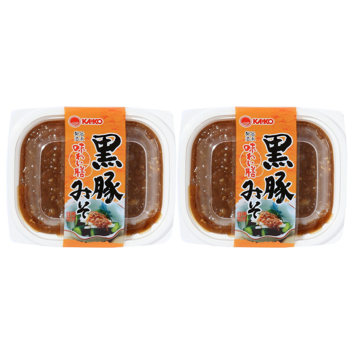 [海幸] 味噌 黒豚みそ 130g×2パック /