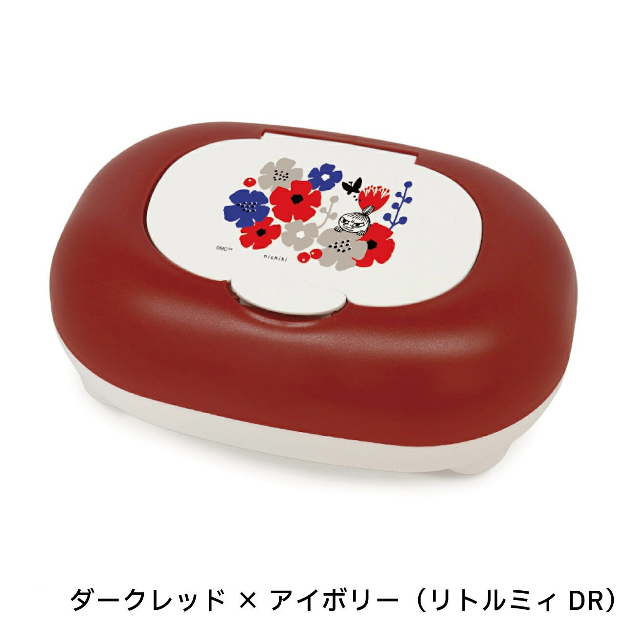 ムーミン ウェットティッシュケース おしりふきケース おしり拭きケース おしりふき ワンタッチ 日本製 かわいい キャラクター おしゃれ シンプル プレゼント 詰め替え 80周年 [2]