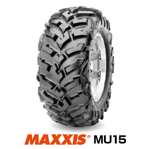 【送料無料】ATVタイヤ MU15 25x8.00R12 6PR フロント用 マキシス MAXXIS ■2017年製■