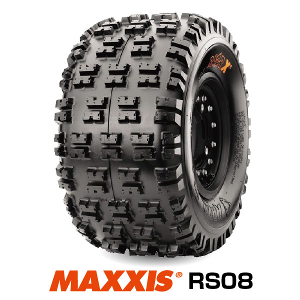 【送料無料】ATVタイヤ RS08 AT18x10-8 2PR リア用 マキシス Razr Xm MAXXIS ■2019年製■