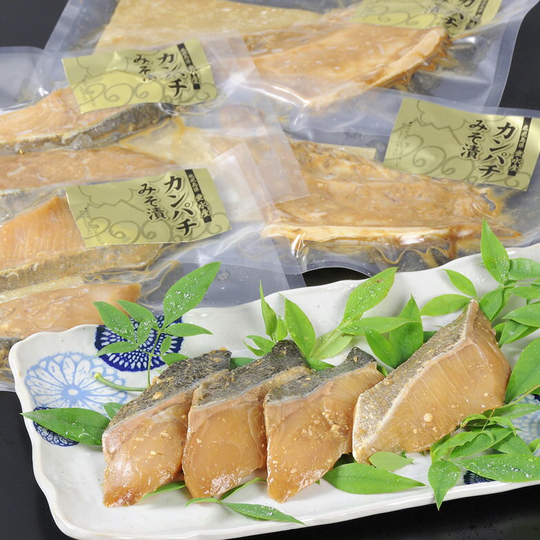 大注目 水揚げしたてだから活き活き カンパチの切り身の味噌漬け みなみ水産 鹿児島県 最高の Munifreire Cl