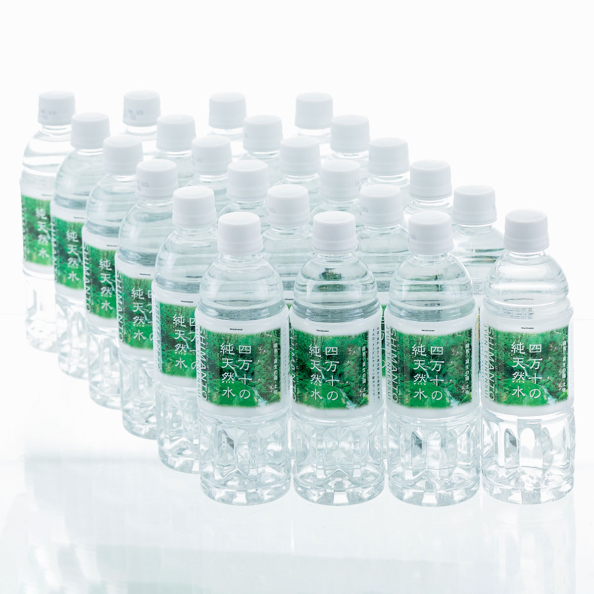 水 四万十の純天然水 500ml 48本 ペットボトル 軟水 高知県産 飲料 モンドセレクション金賞受賞 ウエルネス四万十 高知県