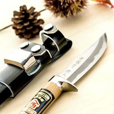 送料無料 経済産業省指定伝統工芸品 アウトドアナイフ 猪鉈10.5cm 鞘付 有限会社 西山商会 高知県
