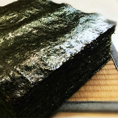 焼海苔全型 特撰 株式会社桃太郎海苔 大分県 高級ランク「特選」の業務用の焼海苔100枚入りを限定販売。