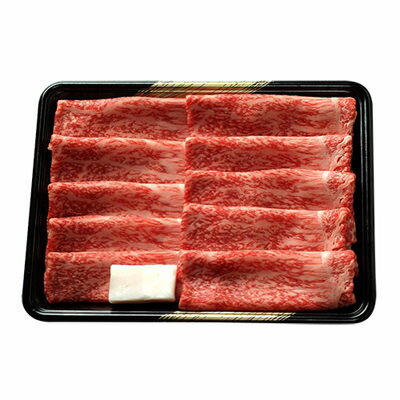 お取り寄せ前沢牛 薄切り すき焼き しゃぶしゃぶ 500g 有限会社前沢牛オガタ 岩手県のサムネイル
