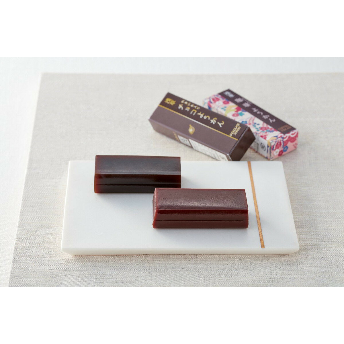 やまいも入りチョコようかん・珈琲ようかん　文庫箱セット