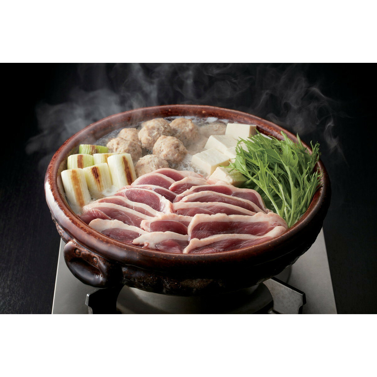 京鴨鍋セット(4〜5人前) 250×3/ツクネ8×3/ツユ×2