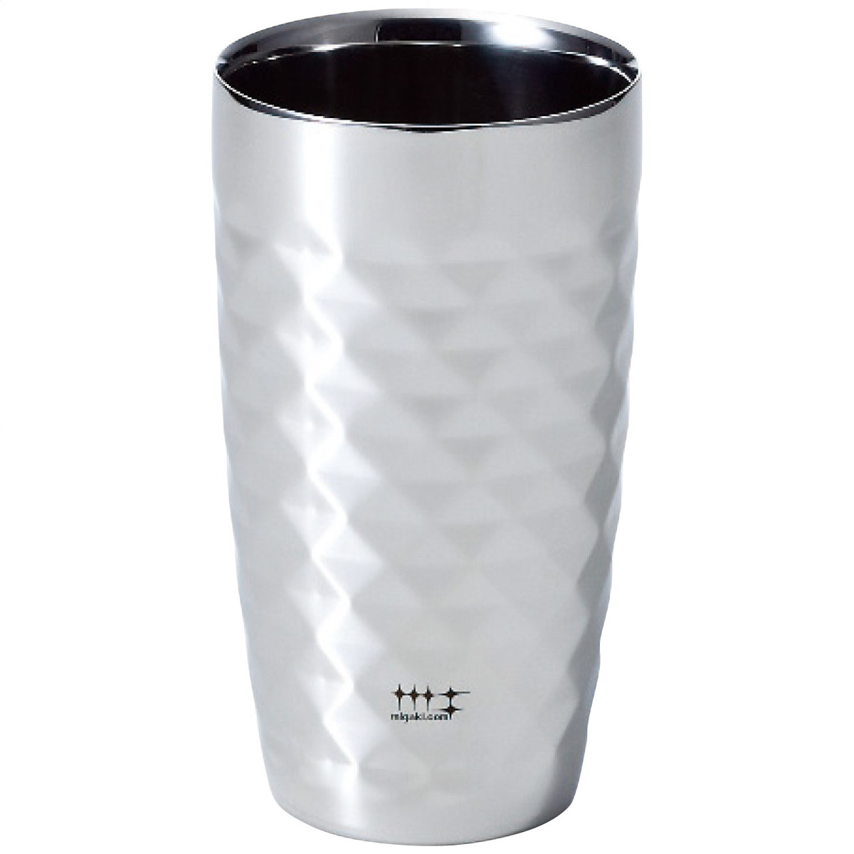 磨き屋シンジケート 2重ビアタンブラー370ml(ダイヤモンドカット仕上げ)【北海道・沖縄県・離島 配送不可】