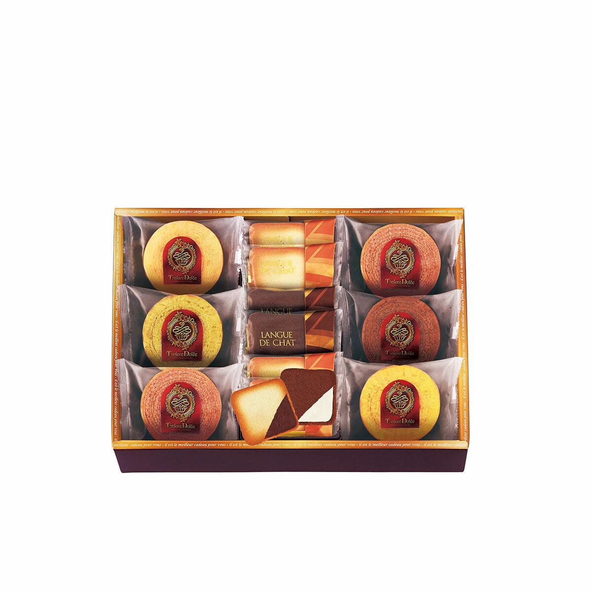 Tresore Dolce フルーツカラーバウム&ラングドシャ【北海道・沖縄県・離島 配送不可】