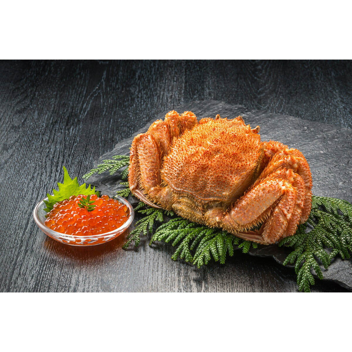 カネコメ田中水産　毛がに・いくらセット【沖縄県・離島 配送不可】