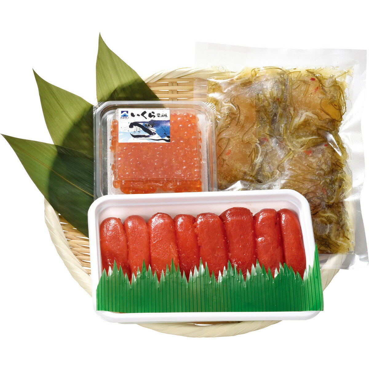 カネサン佐藤水産　魚卵松前漬セット【沖縄県・離島 配送不可】