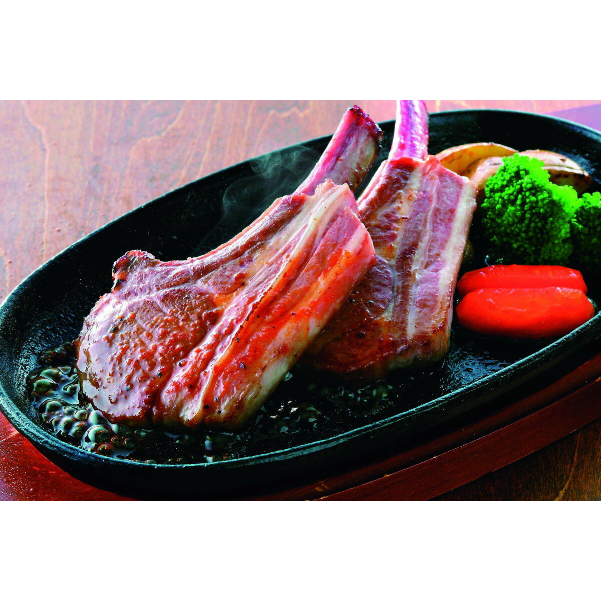 肉の山本　ラムフレンチラック　5本　ステーキソース付【沖縄県・離島 配送不可】