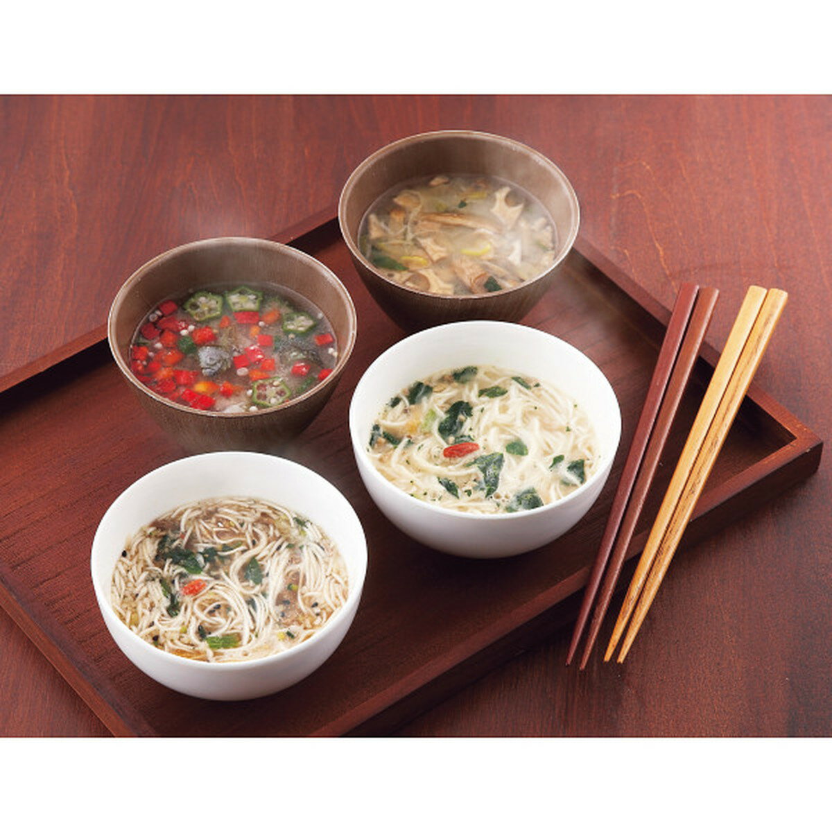 養命酒製造 和養生にゅうめんと四季をいただくお味噌汁計12食セット