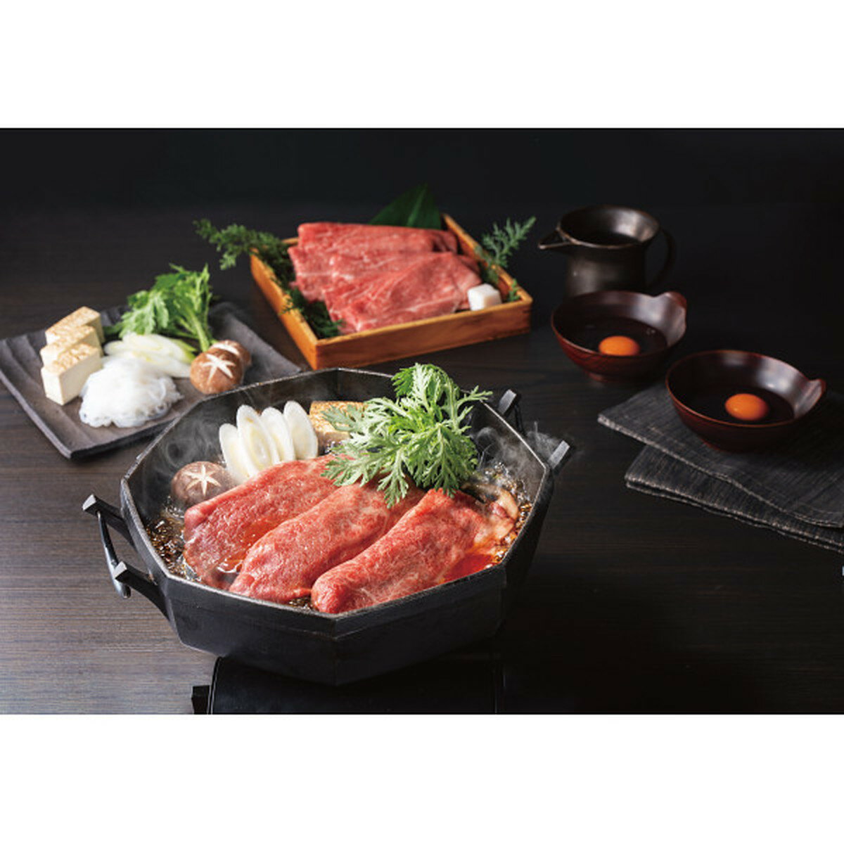 総本家　肉の大橋亭　近江牛　カタ　すき焼き用（350g）