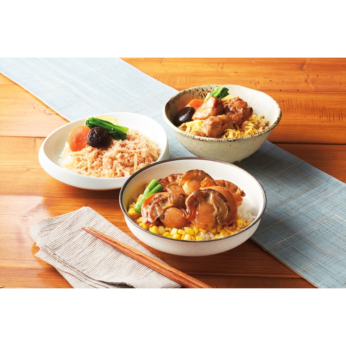 北海道 美食千歳空港 空弁 3種詰め合わせ