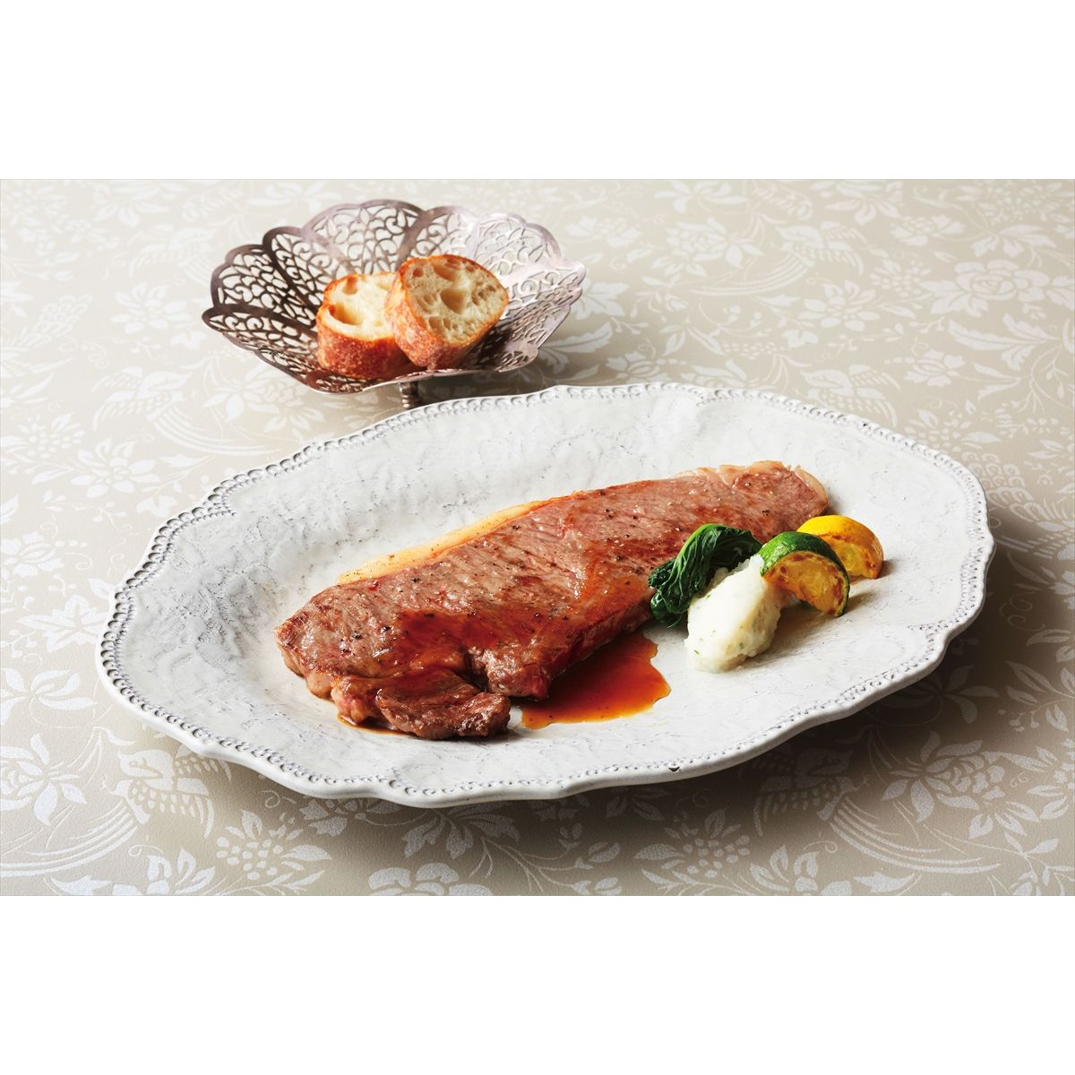 京都 モリタ屋 黒毛和牛ロースステーキ用