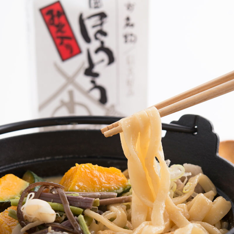 戦国ほうとう3パックセット〔(麺300g×2袋・みそ100g×2袋)×3パック〕 有限会社横内製麺 山梨県