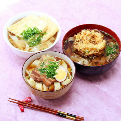 グルメ ラーメン詰め合わせ ひもかわうどん、ラーメン、そば〈3種の食べくらべセット〉 株式会社叶屋食品