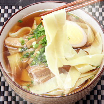 ひもかわラーメン