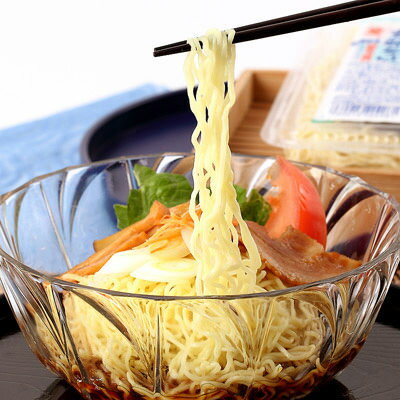 産直お取り寄せニッポンセレクト グルメ 生ラーメン 手軽に食べられる 細いちぢれ麺でつゆが絡みやすい〈冷し支那そば〉10セット 株式会社叶屋食品 画像3
