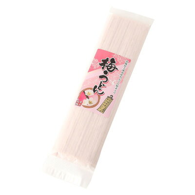 送料無料 産直 お取り寄せ　名勝・偕楽園で採れた 梅の梅酢を使用した茨城の味 梅うどん 12個セット 茨城県