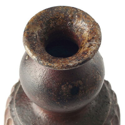 【10%割引】送料無料 日本酒器 和傘を模した伝統酒器 こだわりの逸品〈 窯変 丹波傘徳利 〉 丹波焼窯元丹誠窯・兵庫県