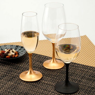 父の日 プレゼント ギフト ワイングラス 和の趣あふれる小粋なグラス！ JAPAN Glass（とぎかすり漆／金箔）各SML 山久漆工（株）
