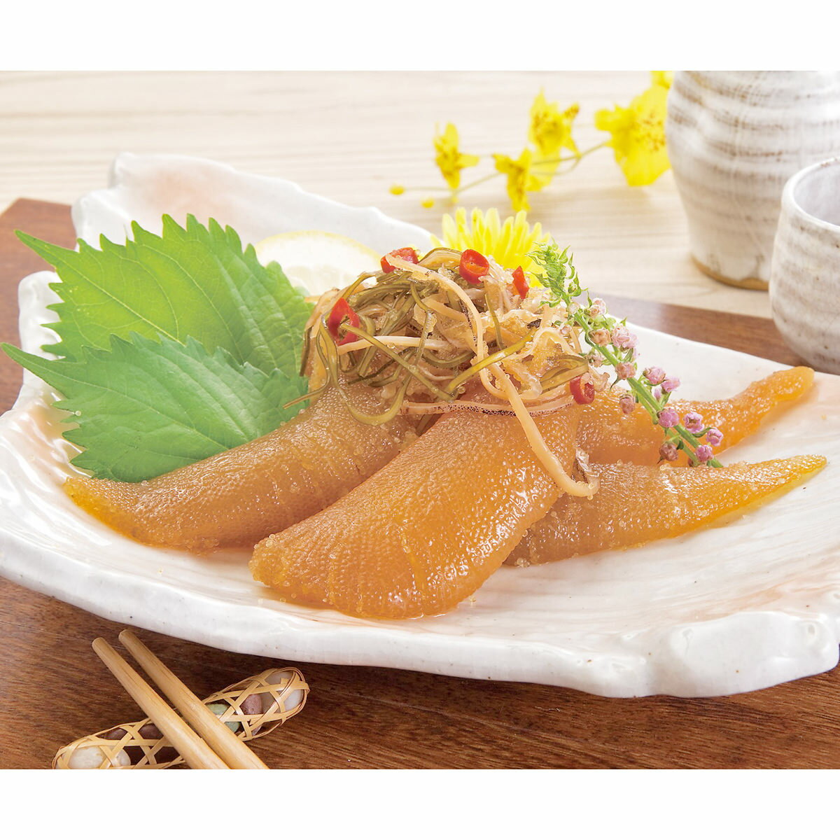 本数の子黄金松前 2袋セット 松前漬け 漬物 海鮮 おつまみ 惣菜 数の子 スルメ 昆布 珍味 お酒のあて ご飯のお供 オードブル おせち