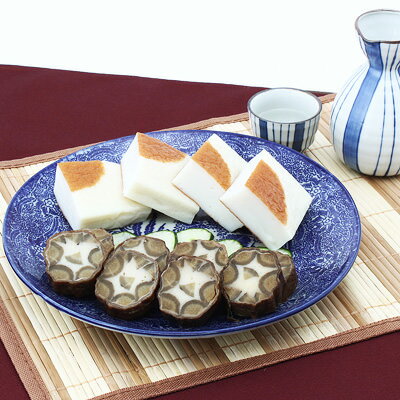 紀伊水道の新鮮な魚をご自宅に 紀州名産蒲鉾詰合せ箱入 「なんば焼3枚・ごぼう巻2本」