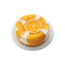 オレンジレアチーズケーキ〔4号サイズ〕