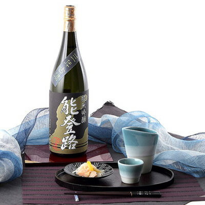 日本酒 純米吟醸酒 硬水仕込みのしっかりとした味わい 能登路 純吟三年古酒 1800ml (株)久世酒造店 石川県 純米吟醸古酒