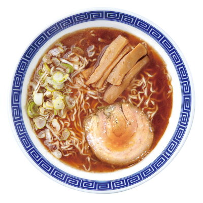 産直お取り寄せニッポンセレクト 【10%割引】「豆天狗」高山らーめんセット 具材付〔「豆天狗」高山らーめん4袋、焼豚8枚、メンマ2パック〕 画像2