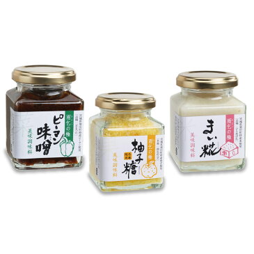 グルメセット 雨乞の極 ご当地 名産品 無添加 調味料 セット 惣菜 米糀 柚子糖 ピーマン味噌 まい糀 ゆず糖 柴田町商工会女性部 宮城県
