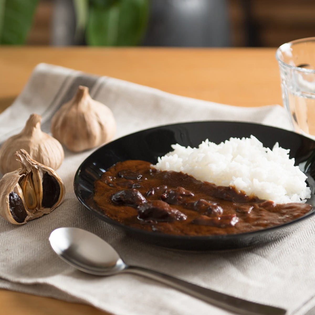 甲斐の黒にんにく&カレー セット 詰合せ 黒にんにく 中辛 カレー 国産牛 レトルト...