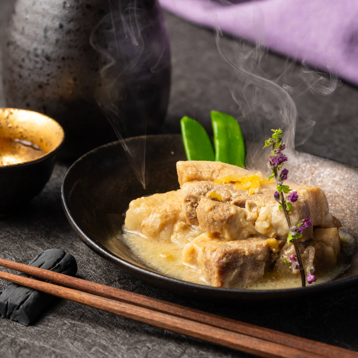 太庵 高畑店主監修 ゆず香る豚の角煮 5個 豚角煮 冷凍 肉惣菜 温めるだけ おかず 煮豚 角煮【北海道・沖縄県・離島 配送不可】