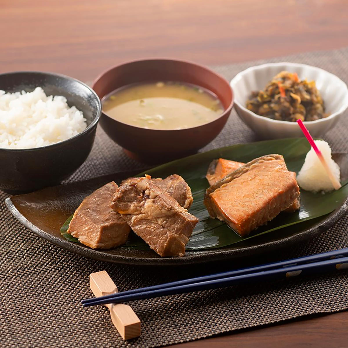 お肉とお魚の焼漬 詰め合わせ 4種 和風惣菜 漬魚 海鮮 豚肉 鶏肉 焼漬 惣菜 サケ さば 豚肩ロース 鶏もも 調理不要 温めるだけ おかず おつまみ お弁当 手軽 時短 新潟 郷土料理 新潟小川屋
