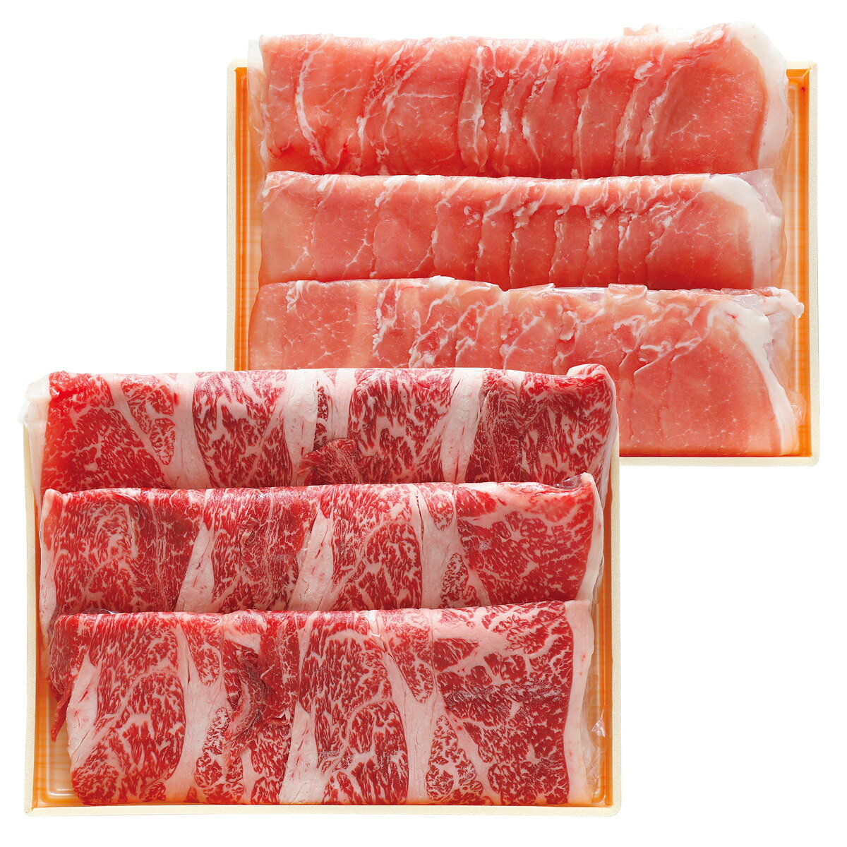 相模牛＆相模豚 しゃぶしゃぶ食べ比べセット 豚肉 国産 牛肉 しゃぶしゃぶ 豚ロース スライス 牛ロース 相模牛 神奈川県産 相模豚 ポーク 豚しゃぶ ロース nipponselect-10166583 産直お取り寄せNセレクト サンプル画像2
