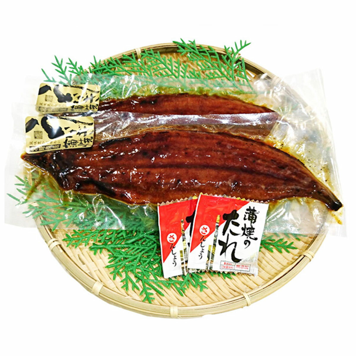 九州産　特大うなぎ蒲焼　2尾（1尾200g）木目調ギフトBOX付