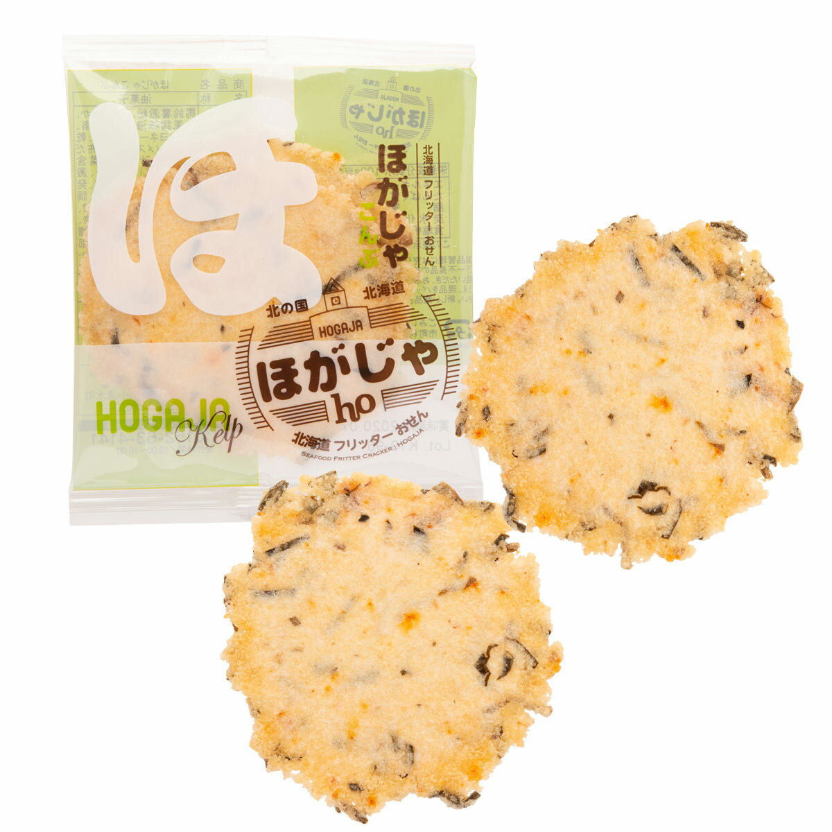 ほがじゃ こんぶ 10箱 セット せんべい お菓子 和菓子 お煎餅 おやつ 煎餅 北海道 お土産 フリッター おせん 山口油屋福太郎