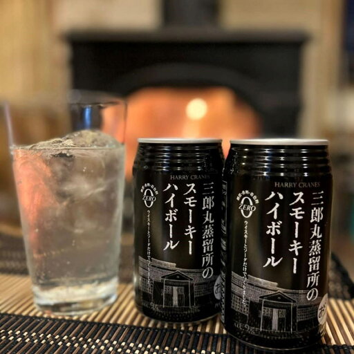 三郎丸スモーキーハイボール 24缶セット お酒 ハイボール 国産 富山 三郎丸蒸留所のスモーキーハイボール アルコール 飲料 ウィスキー【北海道・沖縄県・離島 配送不可】