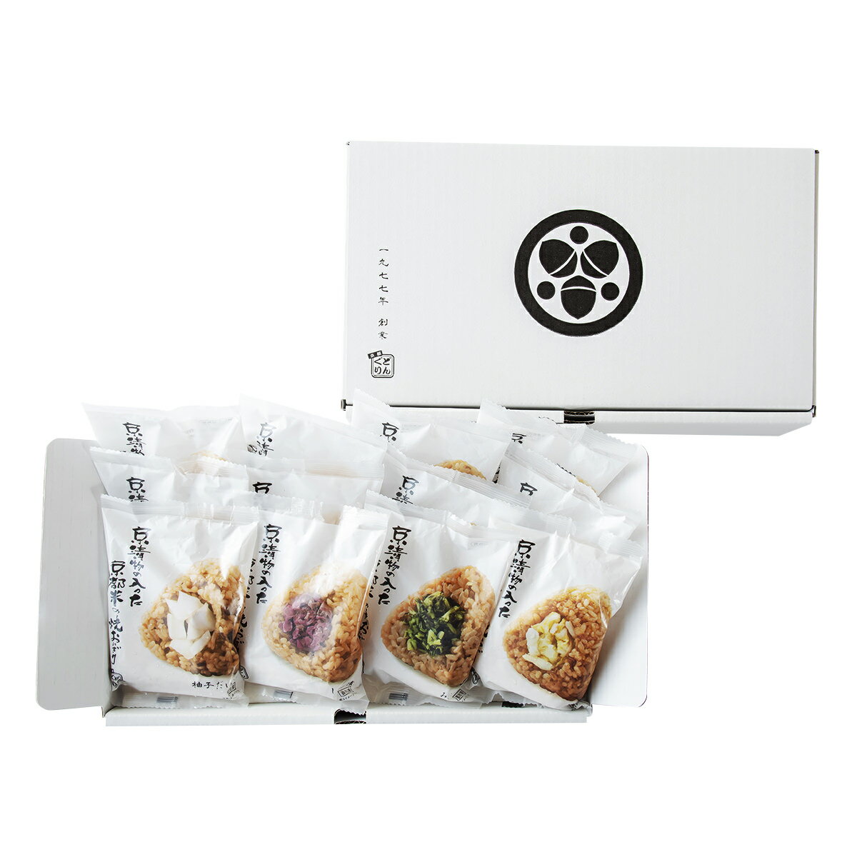 京漬物の入った京都米の焼おにぎりセットしば漬みぶ菜漬白菜漬柚子だいこん各80gtimes;各3焼きおにぎりやきおにぎり冷凍惣菜京漬物国産京都米ひのひかり焼おにぎり朝食昼食夕食おつまみ京都