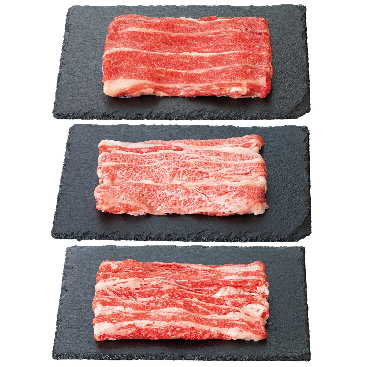 神戸牛 松阪牛 近江牛 バラ肉 スライス 3種計1500g 詰め合わせ 牛肉 冷凍 和牛 ばら肉 国産 黒毛和牛 牛バラ お取り寄せ 和牛バラ肉 牛ばら【北海道・沖縄県・離島 配送不可】 nipponselect-10196431 産直お取り寄せNセレクト サンプル画像2