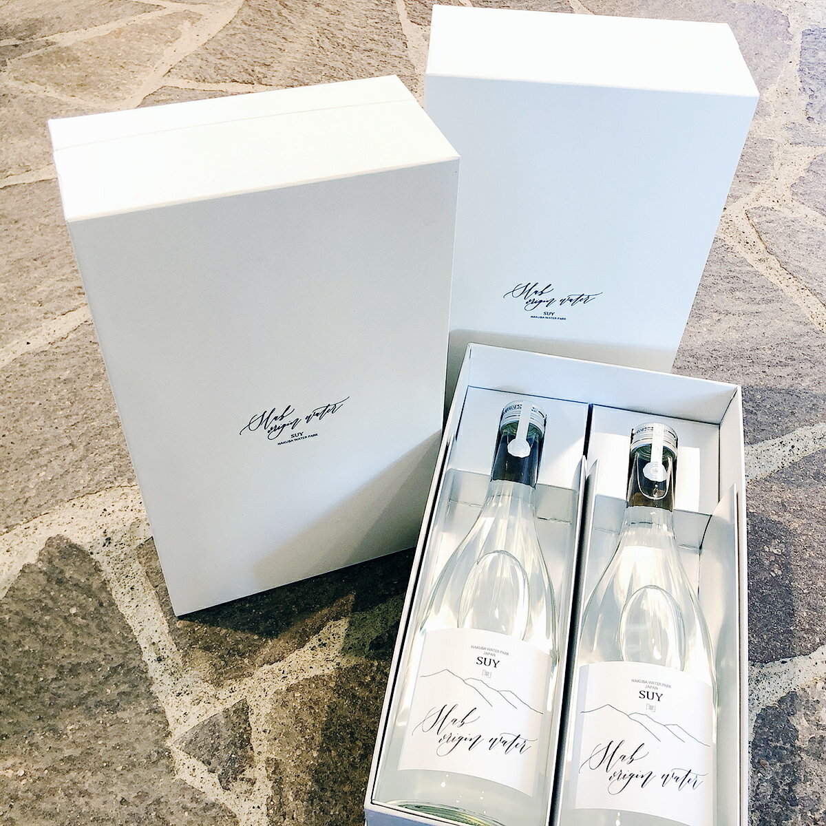 楽天産直お取り寄せニッポンセレクト翠 SUY 美食旨口水 3 GIFTBOX セット 720ml 6本 水 長野 白馬村 飲料水 国産 料理用 割水 国内産 信州 ウォーター 天然水 おいしいお水 ギフトボックス お水