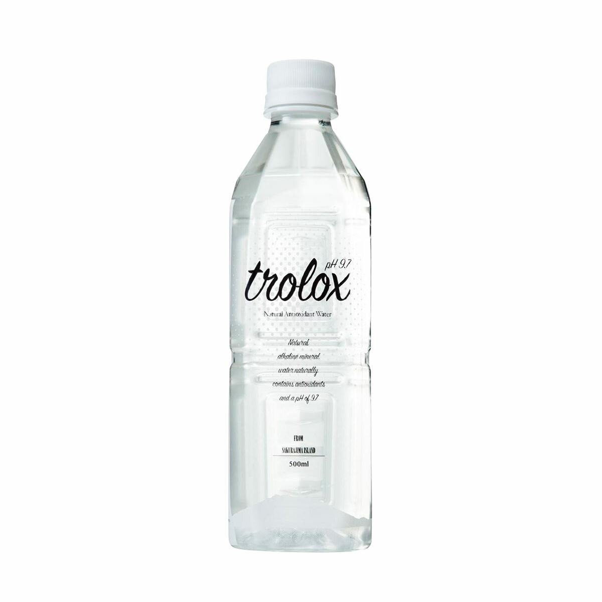 天然抗酸化水trolox トロロックス 500mlペットボトル セット 24本 詰合せ 500ml×24 保存水 ミネラルウォーター 軟水 国産 アルカリイオン水 【北海道・沖縄・離島 お届け不可】