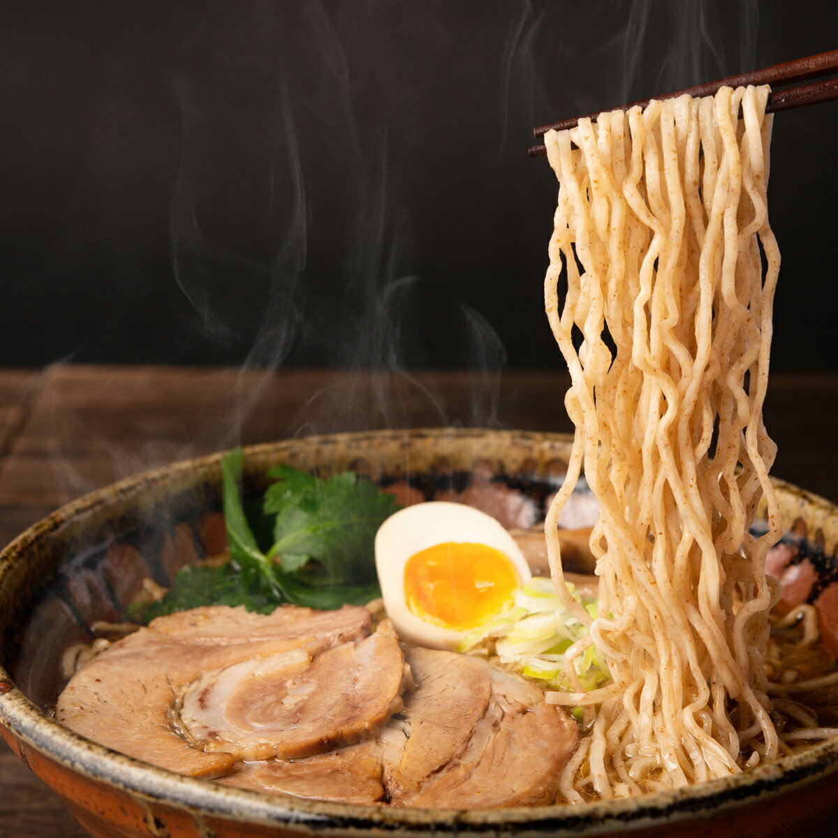 冷凍 石臼挽き中華そば 3食 ストレートスープ ラーメン 中華そば 自家製粉 醤油ラーメン 湯煎 湯せん ミシュランガイド北海道 ビブグルマン 北海道 富良野とみ川 