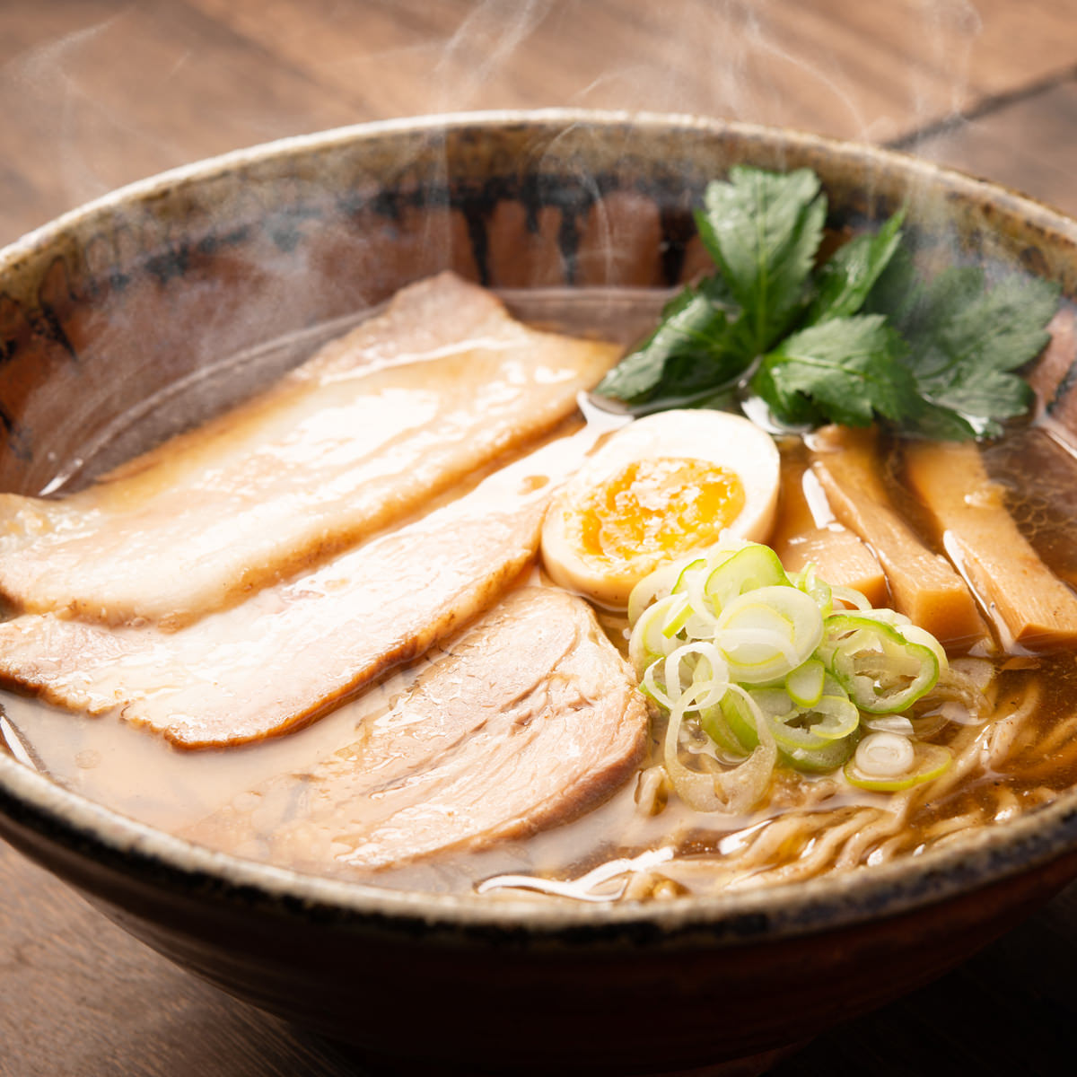 冷凍 石臼挽き中華そば 3食 スモークチャーシュー セット ラーメン 中華そば 自家製粉 醤油ラーメン 湯煎 ミシュランガイド北海道 ビブグルマン 北海道 富良野とみ川 