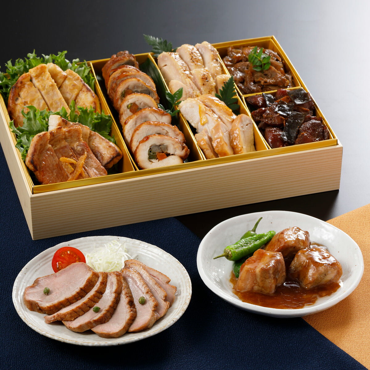 鈴なり監修 オードブル 9種 詰め合わせ 惣菜 冷凍 肉惣菜 豚の角煮 鶏の八幡巻 お取り寄せ 豚ロース西京焼 鶏の佃煮 おつまみ おかず 食品