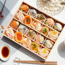 はれやか贅沢手鞠わさび葉寿し20個入〔手鞠寿し10種×各2〕 寿司 惣菜 奈良 わさび葉寿し うめもり