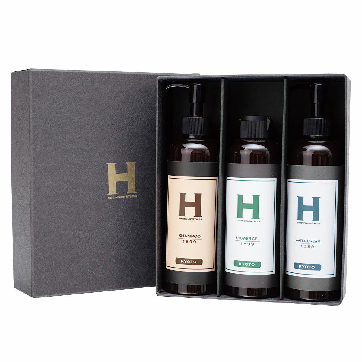 シャンプー ボディケア ギフトセット 3種 詰め合わせ ヘアケア シャワージェル 酒粕エキス ウォータークリーム 全身用 ボディソープ 植物由来成分スキンケア ...